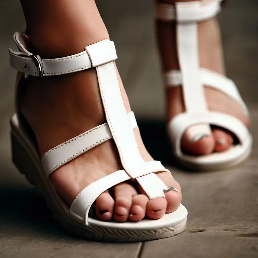 Dámske biele sandále: Trendy obuv pre štýlové letné dni