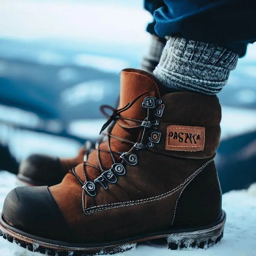 Pánska vysoká zimná obuv: Kvalita a Štýl pre Chladné Dni